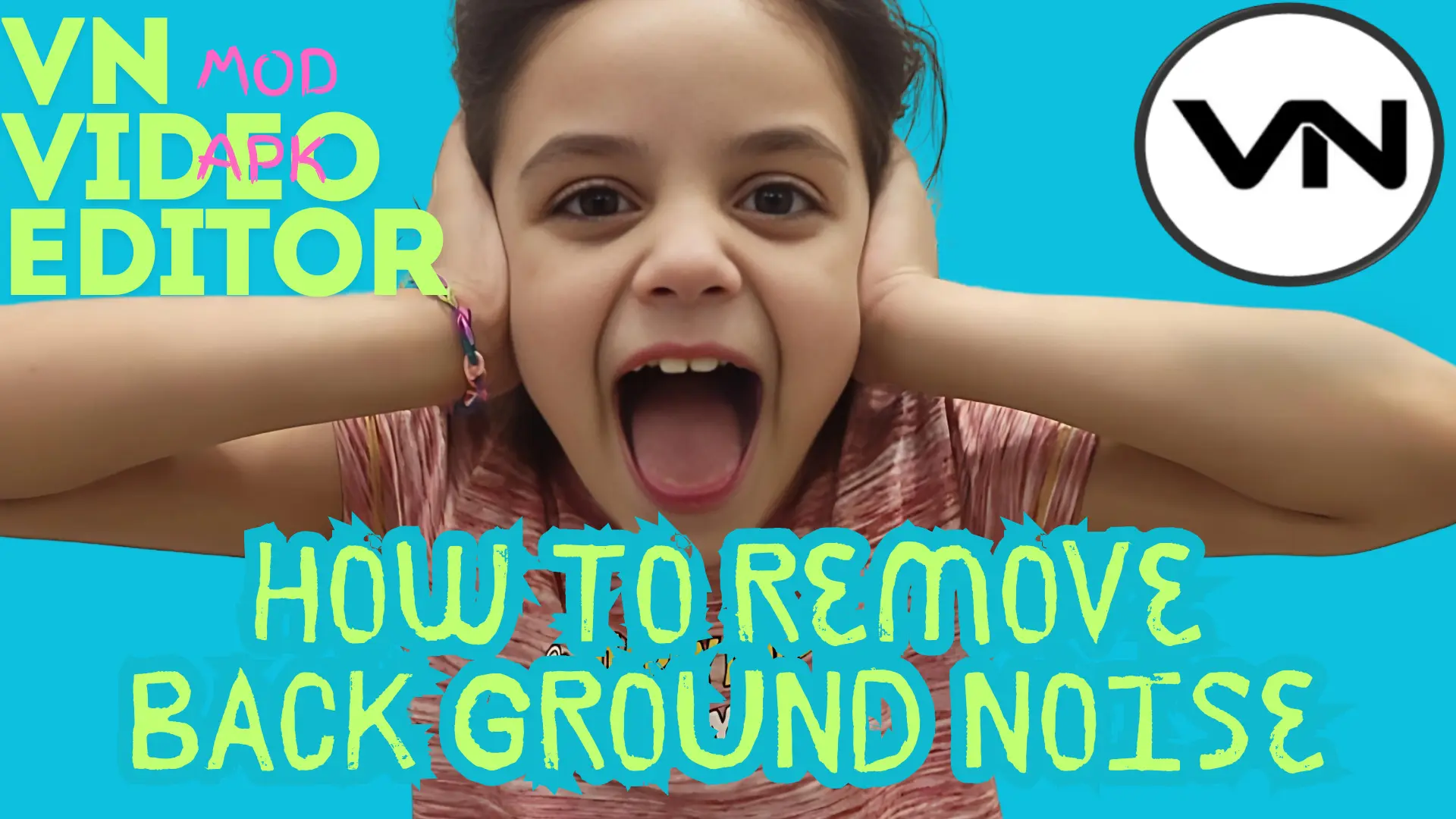 how to remove background noise in VN Video Editor