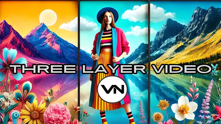 How to create layer video with VN Mod APK